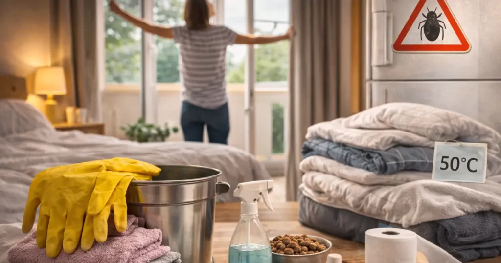 Co robić w trakcie i po dezynsekcji