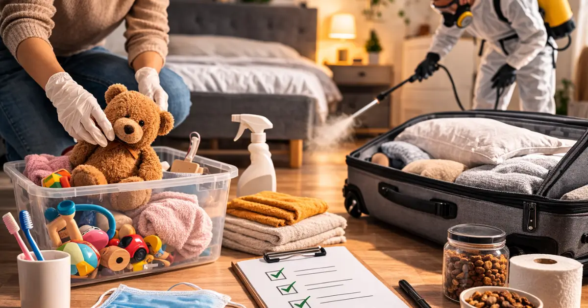 jak przygotować mieszkanie do dezynsekcji